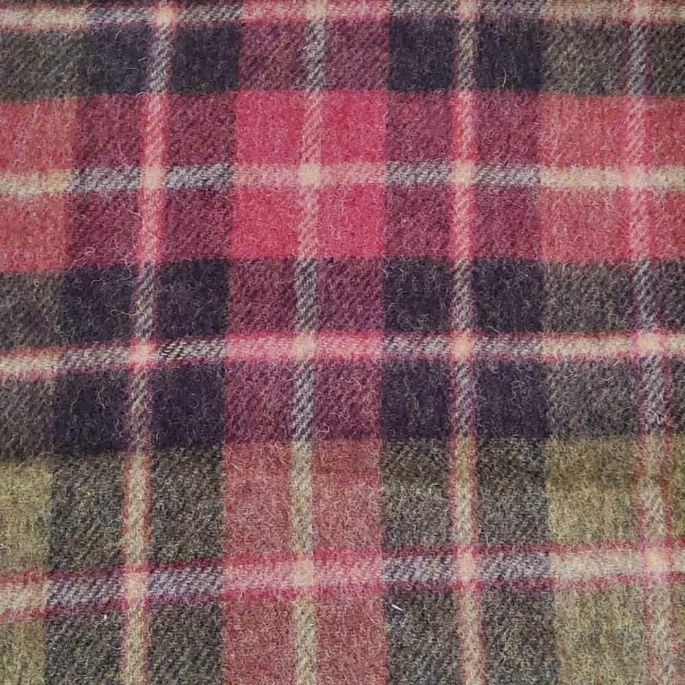 John Hanly Plaid Scarf